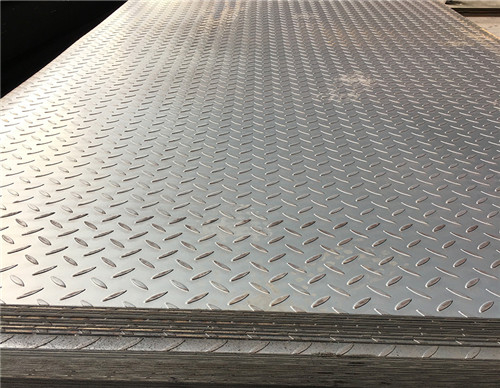 供应花纹钢板 防滑钢板 热轧不锈钢防滑板 扁豆花纹钢板 多种规格